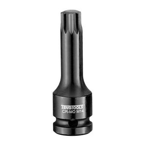 Teng Impact Socket Xzn 1/2 In Dr 14 X 78Mm 923814 Din Standard Design For Use With A Retaining Pin And Ring
Chrome Molybdenum For Use With Power Tools
Black Phosphate Finish For Easy Identification As An Impact Socket Accessory
Ring And Pin Fixing Hole On The Female End To Secure The Socket
Designed For Use With Fastenings With A Multi Point Xzn Type Hole
Supplied With A Metal Socket Clip For Use With A Socket Rail