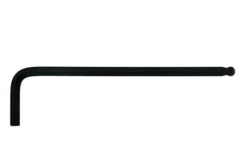 Teng Long Ball End Hex Key 6Mm  310506BL Ball Point End On The Long Key End Giving Access At Angles Of Up To 25°
Ideal For Use In Confined Spaces
Regular Hex End On The Short Arm Giving The Ability To Apply Higher Torque
Manufactured In Chrome Vanadium Steel With A Black Phosphate Finish
