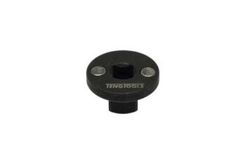 Teng Magnet Adaptor 1/4"(F) X 3/8"(M) M140036M Satin Finish For A Better Grip When Handling Sockets
Ball Bearing Socket Retainer On The Male End To Securely Grip The Socket
Supplied With A Metal Socket Clip For Use With A Socket Rail