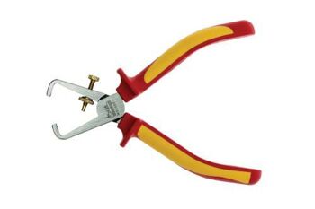 Teng Mb 7"1000 Volt Wire Stripper Pliers MBV499-7 Approved For Live Working Up To 1,000 Volts
Integrated Protective Insulation With Two Colours To Clearly Indicate If There Is Any Damage To The Insulation
Chrome Molybdenum Steel
80° Cutting Edge Angle
Electricians Style Function
Tpr Grip For A More Secure And Comfortable Grip
Designed And Manufactured To Din5749 And Iec60900 (En60900)