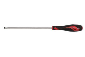 Teng Md Screwdriver Blade 4 X 150Mm MD917N2 Tt-Mv Plus Steel Alloy For Greater Strength And Material Flexibilty
Ergonomically Designed Bi-Material Handle For Easy Use With Higher Torque And Faster Speed
Hole In The Handle For Hanging Or For Use As A T Handle For Extra Torque Or With A Fall Protection Wire If Needed
The Handle Is Moulded Around The Blade To Ensure Straightness And To Allow Larger Blade Wings Which Give A Higher Torque Capacity
Designed And Manufactured To Din5264.