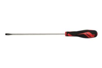 Teng Md Screwdriver Blade 5.5 X 200Mm MD923N1 Tt-Mv Plus Steel Alloy For Greater Strength And Material Flexibilty
Ergonomically Designed Bi-Material Handle For Easy Use With Higher Torque And Faster Speed
Hole In The Handle For Hanging Or For Use As A T Handle For Extra Torque Or With A Fall Protection Wire If Needed
The Handle Is Moulded Around The Blade To Ensure Straightness And To Allow Larger Blade Wings Which Give A Higher Torque Capacity
Designed And Manufactured To Din5264.