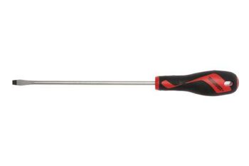 Teng Md Screwdriver Blade 6.5 X 200Mm MD928N3 Tt-Mv Plus Steel Alloy For Greater Strength And Material Flexibilty
Ergonomically Designed Bi-Material Handle For Easy Use With Higher Torque And Faster Speed
Hole In The Handle For Hanging Or For Use As A T Handle For Extra Torque Or With A Fall Protection Wire If Needed
The Handle Is Moulded Around The Blade To Ensure Straightness And To Allow Larger Blade Wings Which Give A Higher Torque Capacity
Designed And Manufactured To Din5264.