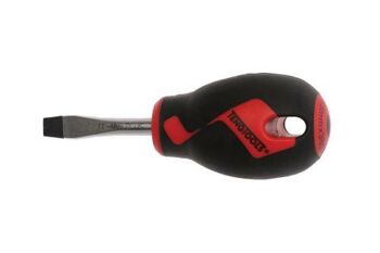Teng Md Screwdriver Blade 6.5 X 38Mm MD928N Tt-Mv Plus Steel Alloy For Greater Strength And Material Flexibilty
Ergonomically Designed Bi-Material Handle For Easy Use With Higher Torque And Faster Speed
Hole In The Handle For Hanging Or For Use As A T Handle For Extra Torque Or With A Fall Protection Wire If Needed
The Handle Is Moulded Around The Blade To Ensure Straightness And To Allow Larger Blade Wings Which Give A Higher Torque Capacity
Designed And Manufactured To Din5264.
