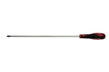 Teng Md Screwdriver Ph2 X 300Mm MD948N8 Tt-Mv Plus Steel Alloy For Greater Strength And Material Flexibilty
Ergonomically Designed Bi-Material Handle For Easy Use With Higher Torque And Faster Speed
Hole In The Handle For Hanging Or For Use As A T Handle For Extra Torque Or With A Fall Protection Wire If Needed
The Handle Is Moulded Around The Blade To Ensure Straightness And To Allow Larger Blade Wings Which Give A Higher Torque Capacity
Designed And Manufactured To Din Iso 8764