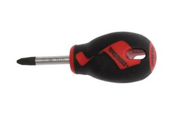 Teng Md Screwdriver Ph2 X 38Mm MD948N Tt-Mv Plus Steel Alloy For Greater Strength And Material Flexibilty
Ergonomically Designed Bi-Material Handle For Easy Use With Higher Torque And Faster Speed
Hole In The Handle For Hanging Or For Use As A T Handle For Extra Torque Or With A Fall Protection Wire If Needed
The Handle Is Moulded Around The Blade To Ensure Straightness And To Allow Larger Blade Wings Which Give A Higher Torque Capacity
Designed And Manufactured To Din Iso 8764