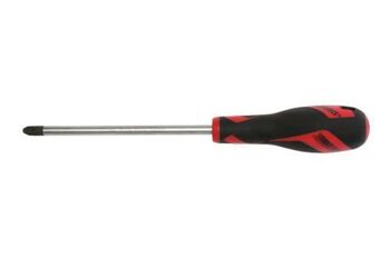 Teng Md Screwdriver Ph3 X 150Mm MD949N Tt-Mv Plus Steel Alloy For Greater Strength And Material Flexibilty
Ergonomically Designed Bi-Material Handle For Easy Use With Higher Torque And Faster Speed
Hole In The Handle For Hanging Or For Use As A T Handle For Extra Torque Or With A Fall Protection Wire If Needed
The Handle Is Moulded Around The Blade To Ensure Straightness And To Allow Larger Blade Wings Which Give A Higher Torque Capacity
Designed And Manufactured To Din Iso 8764