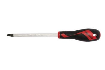 Teng Md Screwdriver Ph3 X 150Mm MD953N Tt-Mv Plus Steel Alloy For Greater Strength And Material Flexibilty
Ergonomically Designed Bi-Material Handle For Easy Use With Higher Torque And Faster Speed
Hole In The Handle For Hanging Or For Use As A T Handle For Extra Torque Or With A Fall Protection Wire If Needed
The Handle Is Moulded Around The Blade To Ensure Straightness And To Allow Larger Blade Wings Which Give A Higher Torque Capacity
Designed And Manufactured To Din Iso 8764