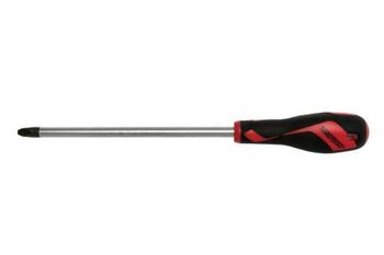 Teng Md Screwdriver Ph4 X 200Mm MD950N Tt-Mv Plus Steel Alloy For Greater Strength And Material Flexibilty
Ergonomically Designed Bi-Material Handle For Easy Use With Higher Torque And Faster Speed
Hole In The Handle For Hanging Or For Use As A T Handle For Extra Torque Or With A Fall Protection Wire If Needed
The Handle Is Moulded Around The Blade To Ensure Straightness And To Allow Larger Blade Wings Which Give A Higher Torque Capacity
Designed And Manufactured To Din Iso 8764