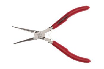 Teng Mega Bite 6" Mini Long Nose Pliers MBM468 Long Straight Jaws For Easier Access
High Carbon Steel Construction
Return Spring For Easier Operation
Vinyl Grip For Easier Use In Pockets Or Tool Pouches