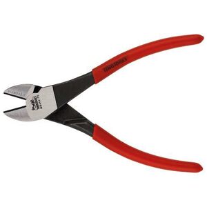 Teng Mega Bite 7" Side Cutter W/Spring MB442-7S Heavy Duty With Return Spring
Chrome Molybdenum Steel
80° Cutting Edge Angle
High Leverage Function For Increased Cutting Capacity
Vinyl Grip For Easier Use In Pockets Or Tool Pouches
Din5749