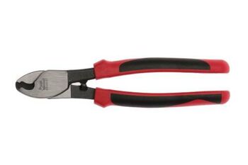 Teng Mega Bite 8" Cable Cutter Tpr Handles MB444-8T Ideal For Cutting Copper And Alumium Cable Up To 38Mm²
One Hand Function With Pitch Guard For Simple Safe Operation
High Carbon Steel For Durability And Strength
Tpr Grip For A More Secure And Comfortable Grip