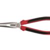Teng Mega Bite 8" Long Nose Pliers Tpr Handles MB461-8T Long Straight Jaws For Easier Access
Jaws With A Serrated Grip For Increased Gripping Power
Chrome Molybdenum Alloy Steel For Durability And Strength
80° Cutting Edge Angle
Tpr Grip For A More Secure And Comfortable Grip
Din5745