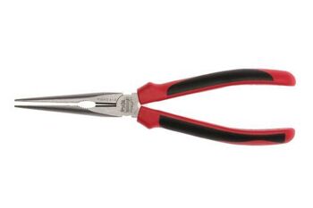 Teng Mega Bite 8" Long Nose Pliers Tpr Handles MB461-8T Long Straight Jaws For Easier Access
Jaws With A Serrated Grip For Increased Gripping Power
Chrome Molybdenum Alloy Steel For Durability And Strength
80° Cutting Edge Angle
Tpr Grip For A More Secure And Comfortable Grip
Din5745