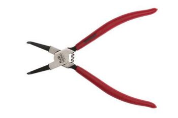 Teng Mega Bite 9" Inner/Bent Snap Ring Pliers MB471-9 For Use With Inner Type Circlips Or Snap Rings
Chrome Vanadium Construction
Return Spring For Easier Use
Vinyl Grip For Easier Use In Pockets Or Tool Pouches
Din5256