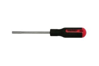 Teng Mega Nut Driver 5Mm MDN405 Metric Nut Driver
Single Hex 6 Point Socket
Screwdriver Type Handle For Use With Hexagon Nuts And Bolts
Chrome Vanadium Steel Alloy For Greater Strength And Material Flexibility
Ergonomically Designed Bi-Material Handle For Easy Use With Higher Torque And Faster Speed
Hole In The Handle For Hanging Or For Use As A T Handle For Extra Torque Or With A Fall Protection Wire If Needed
The Handle Is Moulded Around The Blade To Ensure Straightness And To Allow Larger Blade Wings Which Give A Higher Torque Capacity
Designed And Manufactured To Din3125