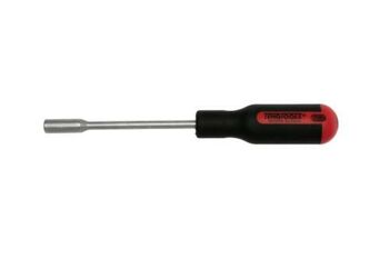 Teng Mega Nut Driver 8Mm MDN408 Metric Nut Driver
Single Hex 6 Point Socket
Screwdriver Type Handle For Use With Hexagon Nuts And Bolts
Chrome Vanadium Steel Alloy For Greater Strength And Material Flexibility
Ergonomically Designed Bi-Material Handle For Easy Use With Higher Torque And Faster Speed
Hole In The Handle For Hanging Or For Use As A T Handle For Extra Torque Or With A Fall Protection Wire If Needed
The Handle Is Moulded Around The Blade To Ensure Straightness And To Allow Larger Blade Wings Which Give A Higher Torque Capacity
Designed And Manufactured To Din3125