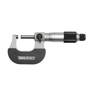 Teng Micrometer 0-25 Mm MIR25 Friction Thimble And Locking Nut For Easy Operation
Forged Frame With Hardened Steel And Polished Measuring Surfaces
Matt Chrome Plated Scale For Easy Reading
Supplied With A Plastic Storage Case
Designed And Manufactured To Din863
