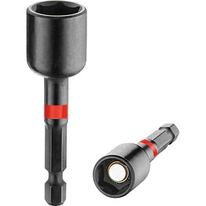 Teng Nut Setter Impact 13Mm 65Mm NSP65513 1/4" Hexagon Drive Nut Setter
Designed For Higher Torsion Enabling Use With Power Tools Such As Electric And Rechargeable Screwdrivers
The 6 Point 1/4" Af Socket Includes A Magnet For Holding The Fastening
Suitable For Use On Ferrous Fastenings