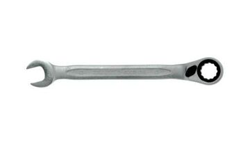 Teng Ratchet Combination Spanner 13Mm 600513R A Ratcheting Ring And Open Ended Spanner Combined With The Same Size At Each End
Off Set At 13° For Easier Use On Flat Surfaces
Tengtools Hip Grip Design On The Ring End For Contact With The Flat Side Of The Fastening
72 Teeth Ratchet Spanners Giving A 5° Increment Between Clicks
Reversible Ratchet Mechanism With A Flip Reverse Lever
Ideal For Rapid Tightening And Loosening Of Fastenings
Chrome Vanadium Satin Finish
Designed And Manufactured To Din Iso 1711-1 And Din 3113A