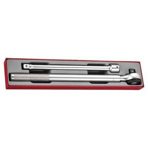 Teng Ratchet Extendable 3/4 Inch Drive Set TTX3402E Ratchet With Extendable Handle 545 To 860Mm
Extension Bar 16”
Designed And Manufactured According To Din3122D