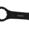 Teng Ring End Slogging Spanner 95Mm 903095 Designed For Extra Heavy Duty Work
For Use With A Hammer Or Sledge Hammer
Manufactured In Impact Resistant Chrome Molybdenum
Designed And Manufactured To Din 7444