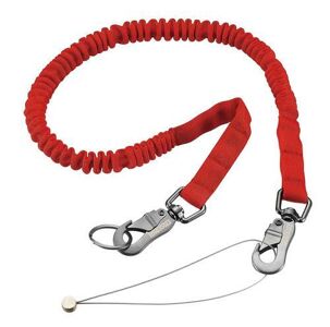 Teng Safety Belt 89-120Cm ,3Kg , Swivel Zinc Hooks SSH02 For Securing Tools When Working At A Height
Locking Wire With A Spring Clip Hook At Each End Plus A Fixing Wire
High Strength Nylon Webbing With An Elastic Inner Core With A Maximum Load Of 3 Kilos
Stretches From 750Mm To 1.35 Meters