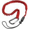 Teng Safety Belt 89-127Cm , 4.5Kg , Al Hook /Rope Lock  SSH04 For Securing Tools When Working At A Height
Locking Wire With A Spring Clip Hook At Each End Plus A Fixing Wire
High Strength Nylon Webbing With An Elastic Inner Core With A Maximum Load Of 3 Kilos
Stretches From 750Mm To 1.35 Meters