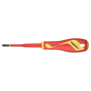 Teng Screwdriver Ph2 X 100Mm Rbd 1000V MDV744N Reduced Blade Diameter Giving An Ultra Slim Blade For Easier Access
Approved For Live Working Up To 1,000 Volts
Integrated Protective Insulation With Two Colours To Clearly Indicate If There Is Any Damage To The Insulation
For Use With Phillips Type Screws
Tt-Mv Plus Steel Alloy For Greater Strength And Material Flexibility
Ergonomically Designed Bi-Material Handle For Easy Use With Higher Torque
Designed And Manufactured To Din Iso 8764 And Iec60900 (En60900)