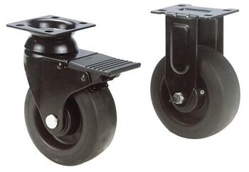 Teng Set Of 4 Roll Cab Wheels 5" X 2" TCNBC A Set Of Four 5" (125Mm) Black Castors With Needle Bearings
2" Wide Wheels Give Extra Strength And Stability
Capacity Of 170 Kilos Per Castor Or 500 Kilos For The Set Of Four
Ideal For Upgrading A Tengtools Roller Cabinet For Heavier Use
Two Fixed And Two Swivel Wheels With 2 Stage Brakes In The Set