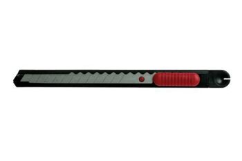 Teng Snap Off Blade Knife 710A Metal Casing With A Break Off Tool For Removing Blunt Blade Sections
Sliding Blade Holder To Retract Blade When Not In Use
Handy Pocket Clip
