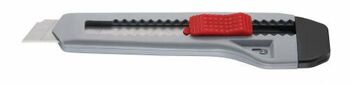 Teng Snap Off Blade Knife 710C Plastic Casing With A Break Off Tool For Removing Blunt Blade Sections
Slide Locking Mechanism To Lock The Blade In Place At Any Position, In Or Out
Sliding Metal Blade Holder To Retract Blade When Not In Use
Handy Pocket Clip