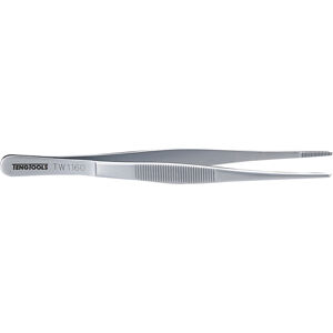 Teng Stainless Precision Tweezer Straight/Serrated 160Mm TW1160 Serrated Jaw For Improved Grip
Made From Special Grade Stainless Steel Suitable For Use In Special Environments
Matt Finish
Hot Drop Forged Construction For Greater Strength And Durability
