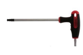 Teng T-Handle Hex Driver 4 X 100Mm 510504 Ball Point End On The Long Key End Giving Access At Angles Of Up To 25°
Ideal For Use In Confined Spaces
Regular Hex End On The Short Arm Giving The Ability To Apply Higher Torque
Manufactured In Chrome Molybdenum For Extra Strength
Ergonomically Designed Bi-Material Handle For Easy Use With Higher Torque
Hole In The Handle For Hanging Or For Use With A Fall Protection Wire