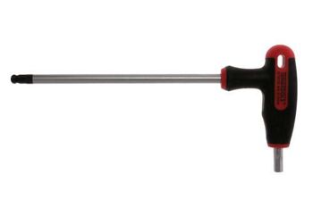 Teng T-Handle Hex Driver 6 X 150Mm 510506 Ball Point End On The Long Key End Giving Access At Angles Of Up To 25°
Ideal For Use In Confined Spaces
Regular Hex End On The Short Arm Giving The Ability To Apply Higher Torque
Manufactured In Chrome Molybdenum For Extra Strength
Ergonomically Designed Bi-Material Handle For Easy Use With Higher Torque
Hole In The Handle For Hanging Or For Use With A Fall Protection Wire