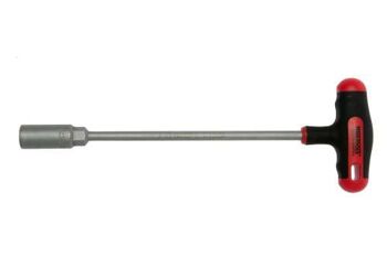 Teng T-Handle Nut Driver 14Mm MDNT414 Single Hexagon 6 Point Socket
T Handle Type Driver For Use With Hexagon Nuts And Bolts
Chrome Vanadium Steel Alloy For Greater Strength
Ergonomically Designed Bi-Material Handle For Higher Torque
Hole In The Handle For Hanging Or For Use With A Fall Protection Wire
Designed And Manufactured To Din3125