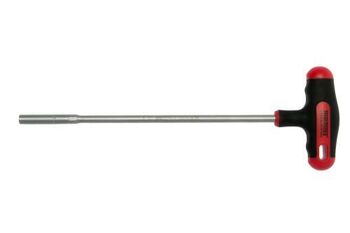 Teng T-Handle Nut Driver 5.5Mm MDNT4055 Single Hexagon 6 Point Socket
T Handle Type Driver For Use With Hexagon Nuts And Bolts
Chrome Vanadium Steel Alloy For Greater Strength
Ergonomically Designed Bi-Material Handle For Higher Torque
Hole In The Handle For Hanging Or For Use With A Fall Protection Wire
Designed And Manufactured To Din3125