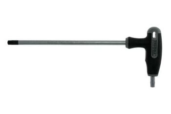 Teng T-Handle Torx T40 X 190Mm 520040 Tpx Type On The Long Key End For Tamper Proof Tx Fastenings
Regular Tx End On The Short Arm Giving The Ability To Apply Higher Torque
Manufactured In Chrome Molybdenum For Extra Strength
Ergonomically Designed Bi-Material Handle For Use With Higher Torque
Hole In The Handle For Hanging Or For Use With A Fall Protection Wire