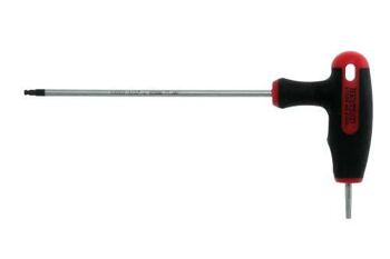 Teng T Handle Hex Driver 3/32" X 100Mm 510103 Ball Point End On The Long Key End Giving Access At Angles Of Up To 25°
Ideal For Use In Confined Spaces
Regular Hex End On The Short Arm Giving The Ability To Apply Higher Torque
Manufactured In Chrome Molybdenum For Extra Strength
Ergonomically Designed Bi-Material Handle For Easy Use With Higher Torque
Hole In The Handle For Hanging Or For Use With A Fall Protection Wire