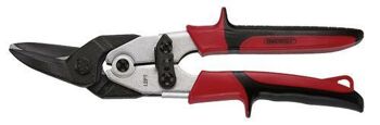 Teng Tin Snips Straight / Left Cut 492 Chrome Molybdenum Alloy Steel Drop Forged Cutting Blades
Cuts Up To 1.5Mm Steel Or 0.9Mm Stainless Steel
Spring Loaded High Leverage Handles For Increased Cutting Capacity
Safety Lock For Safe Storage
Bi-Material Grip For More Comfortable Use