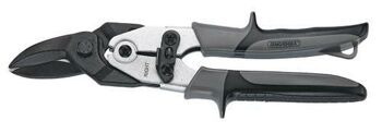 Teng Tin Snips Straight / Right Cut 491 Chrome Molybdenum Alloy Steel Drop Forged Cutting Blades
Cuts Up To 1.5Mm Steel Or 0.9Mm Stainless Steel
Spring Loaded High Leverage Handles For Increased Cutting Capacity
Safety Lock For Safe Storage
Bi-Material Grip For More Comfortable Use