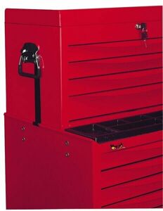 Teng Tool Box Accessory Top Box Brackets TCF03 Designed To Secure A Tengtools Middle Box To A Tengtools Cabinet
Simply Bolts To The Middle Box And Clips On To The Roller Cabinet Lip
Prevents The Middle Box From Tipping When Moving The Stack System