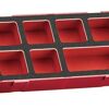 Teng Tool Box Storage Eva Tray 7 Sections TEA01 Storage Tray With 7 Compartments
Three Colour Pre-Cut Eva Foam
Ideal For Storing Small Items As Part Of A Tool Kit Or Work Station
Removable Lid And Dove Tail Joints
