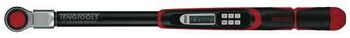 Teng Torque Wrench 1/2 Inch Drive Digital 1292D200 Simple To Use With 9 Separate Torque Settings
Contains An Insert Head So Can Be Used With 14X18Mm Insert Tools
Can Be Pre-Programmed For Different Torque Tolerances Before Use
Audio Visual Warning With An Indicator Light To Ensure The Correct Torque
Easy To Read Digital Scale Showing Nm, Ft/Lb, In/Lb Or Kg/M Readings
Marked To Show The Correct Place Where Pressure Should Be Applied
Reversible 45 Teeth Quick Release Ratchet Mechanism (Din3122)
Suitable For Use On Clockwise And Anti-Clockwise Fastenings
Accurate To +/- 1% And Conforms To Iso6789 For Assured Accuracy
Each Torque Wrench Has It'S Own Individual Certification Number
Uses Standard Aa Batteries For Easy Replacement
Supplied In A Handy Storage Case