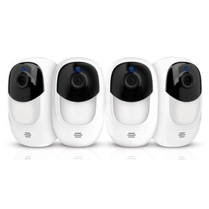 Uniden Camera, Wifi, Battery Operated With Audio, Ip65, 1080P [4]Pk UNIAPPCAMSOLO+4 0