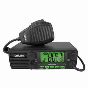 Uniden Uhf Cb Radio, 5 Watt, 80Ch Narrow Band Din Fixed Mount UNIUH5050 0