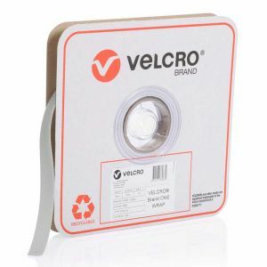 Velcro One-Wrap Continuous Grey 19Mm X 22.8M Roll VEL176063 0