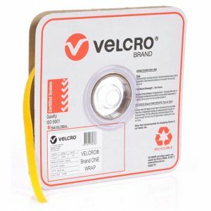 Velcro One-Wrap Continuous Lemon 12.5Mm X 22.8M Roll VEL176078 0