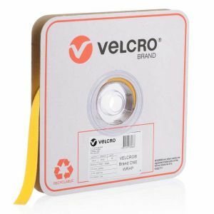 Velcro One-Wrap Continuous Lemon 19Mm X 22.8M Roll VEL176066 0