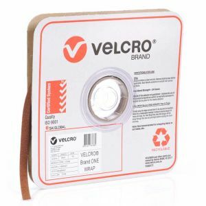 Velcro One-Wrap Continuous Light Brown, 12.5Mm X 22.8M Roll VEL173766 0